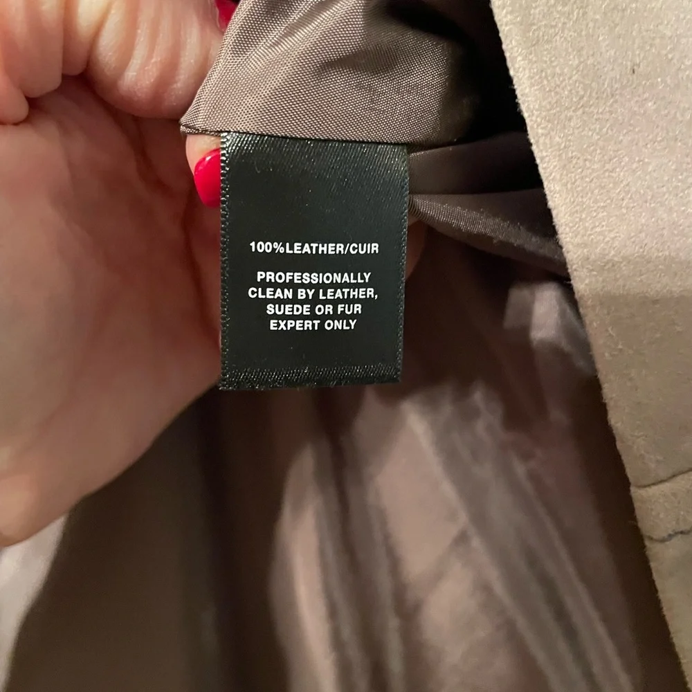 Lafayette 148 suede skirt - Picture 5 of 7